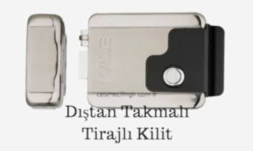 Çeşme Dıştan Takma Kilit 357MS