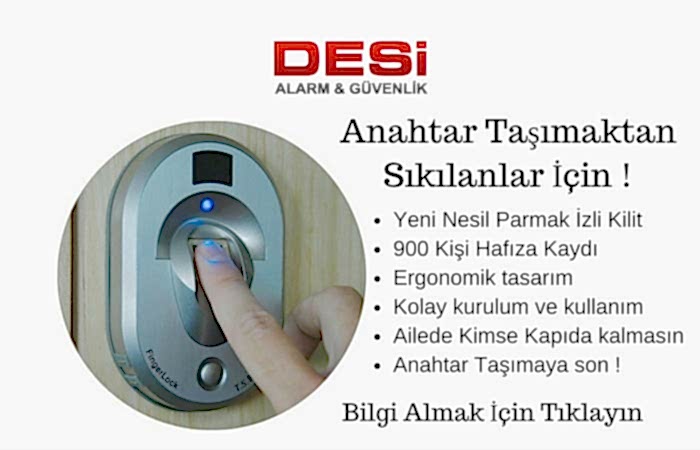 Çeşme Parmak İzli Kilit, Kartlı Şifreli Kilit